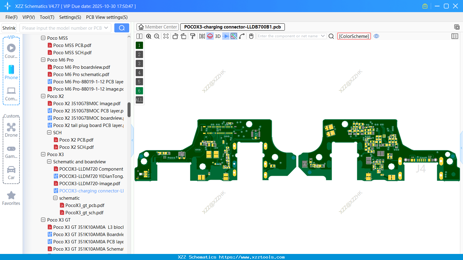 Xiaomi POCOX3-charging Connector-LLDB700B1